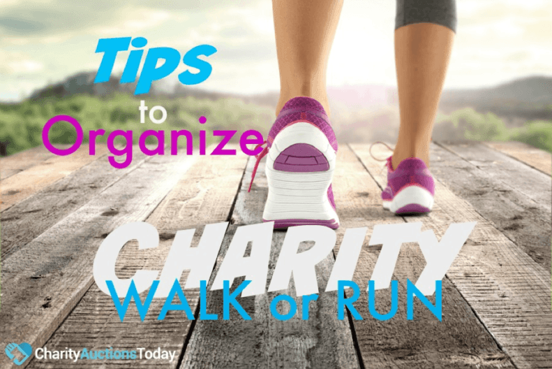 How To Organize A Charity Walk Or Run | CharityAuctionsToday
