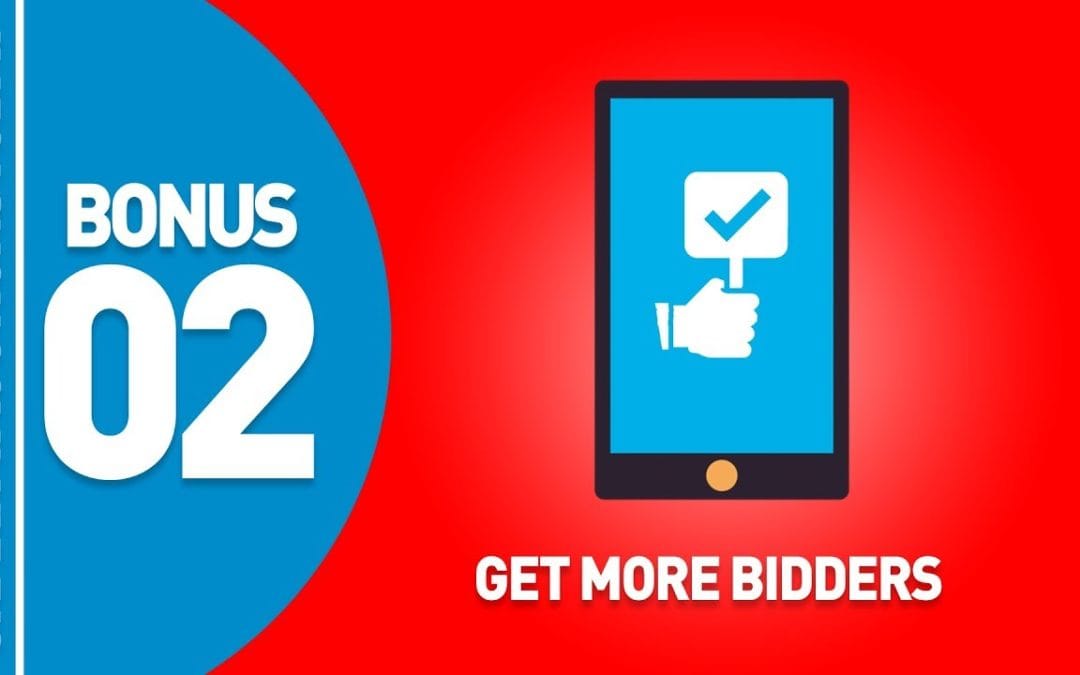 5 Easy Ways to Get More Bidders